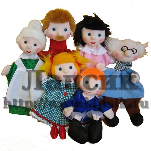 Пальчиковый театр куклы на руку 